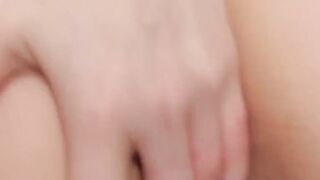 Turned On beauty crams a crystal ball inside her tight wet
