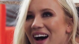 Reality Kings - Long Tit blonde Bailey Brooke getting her big naturals titties stuck