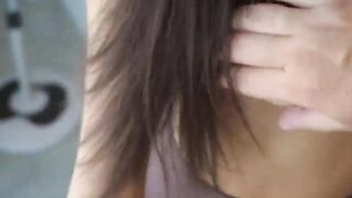 Little Evie in Ripped Leggings with a Pl