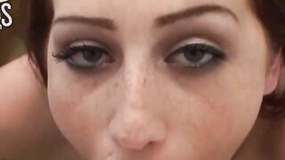 teenagers yr mature pale redheaded 19 yo yo with freckles gives blowjob