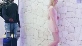 BLACKED bbc-enjoying Big Tit Blonde seduces handsome stranger