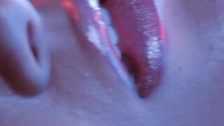 SLAYED It's playtime for neon goddesses Izzy & Gianna