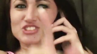 MOFOS - Cute 19 year older Gabriella Paltrova - Hang Up That Phone and suck this penis