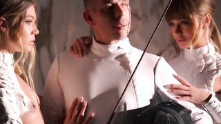 VIXEN Rivals Avery & Naomi Team up to Seduce Fencing Coach