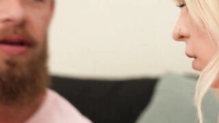 Brad Newman Eats Out Is Blonde Teen Stepsister Lilly Bell
