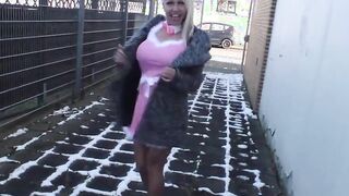 DeutschlandReport - Fat Butt Easter cougar Skank Red Fellatio Costello Drilled Deep By Horny Photographer