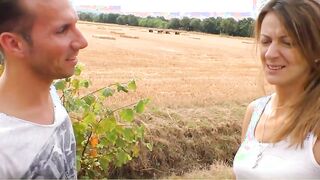 DeutschlandReport - Mature German Skank Nailed Hard By Young Stud Inside Her Pierced Snatch -