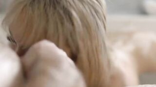 Tight TS Tori Easton gets barebacked by husbands friend