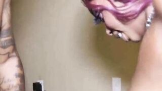 nasty slobbering freak jadadee drooling on bbcs king gutta