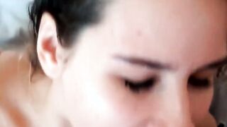 Voluptuous dark hair lets me boned her twat hard