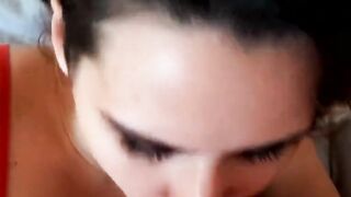 Voluptuous dark hair lets me boned her twat hard