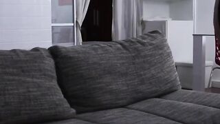 Blonde dances into sexy underwear before masturbating to orgasm