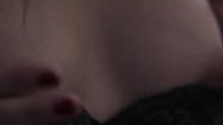 Blonde dances into sexy underwear before masturbating to orgasm