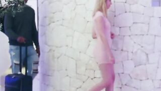 BLACKED huge african penis-liking Long Boobed Blonde seduces handsome stranger