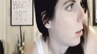 Beautiful Bae goddess Beauty Riding Her Sex Toy Dildo