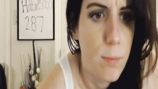 Beautiful Bae goddess Beauty Riding Her Sex Toy Dildo