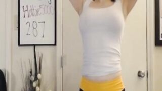 Beautiful Bae goddess Beauty Riding Her Sex Toy Dildo