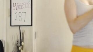 Beautiful Bae goddess Beauty Riding Her Sex Toy Dildo