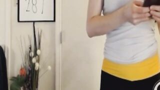 Beautiful Bae goddess Beauty Riding Her Sex Toy Dildo