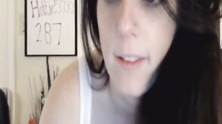 Beautiful Bae goddess Beauty Riding Her Sex Toy Dildo