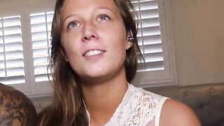 couple fibby n jason sweets love threesome with unshaved twat opal