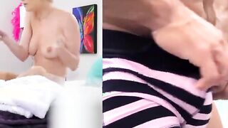 SPYFAM Step SiblingCaught Masturbating