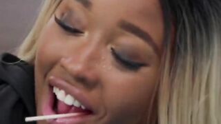 Reality Kings - Thicc natural black Nina Rivera ride white dick