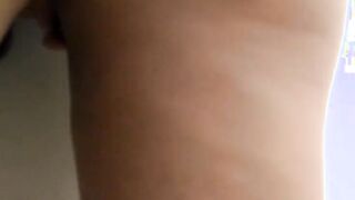 Fat stepmom uses a dildo on her tunnel
