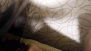 Fat stepmom uses a dildo on her tunnel