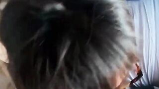 Petite (Isabella Nice) Slides A Thick Cock Into Her Twat Holds A