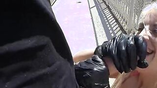 Big Booty Babe Blondie Fesser Takes Public Pounding From Alberto
