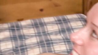 I pounded my friend's turned on blonde daughter