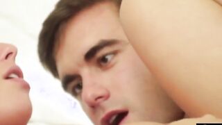 Passionate couple giving each other such insane naughty pleasure