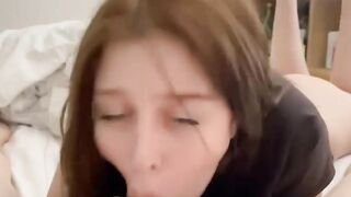 My Step Sister Loves to Suck and Jump on my Dick