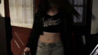 Big tits teen ass licking lesbian friend
