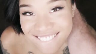 (Honey Gold) Is Pleasantly Surprised With (Kyle Masons) Gigantic Hard Cock -