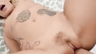 Reality Kings - Tattooed blonde teens Stella Raee needs a cock fast