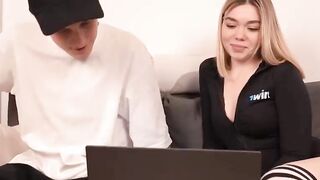 Won a Blowjob in a Dispute with her