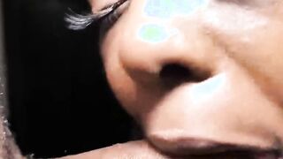 damm texas chocolate freak ambitious booty some serious blowjob game