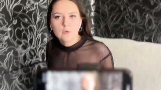Gamer cunt with mouth takes care of a huge penis