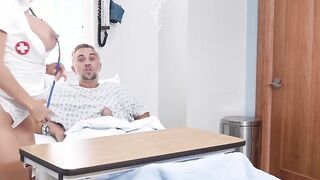 Brazzers - Bae cougar Nurse Alexis Fawx Fucks the Pain away