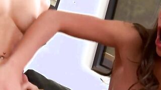 BRAZZERS - Slutty Reporters Erica Fontes & Lizz Tayler Share Gigantic Dick