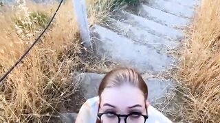 Sucking Cock with a View of the Sea Blow