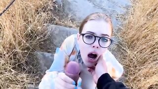 Sucking Cock with a View of the Sea Blow
