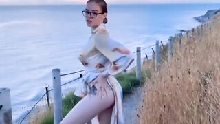Sucking Cock with a View of the Sea Blow