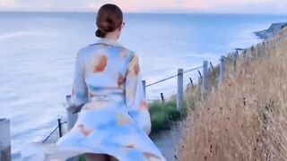 Sucking Cock with a View of the Sea Blow