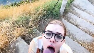 Sucking Cock with a View of the Sea Blow