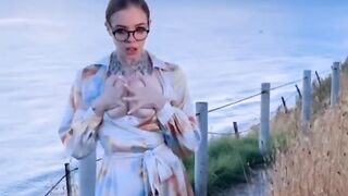 Sucking Cock with a View of the Sea Blow