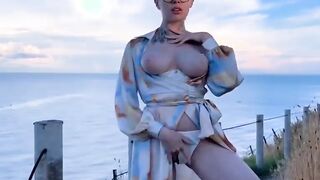 Sucking Cock with a View of the Sea Blow
