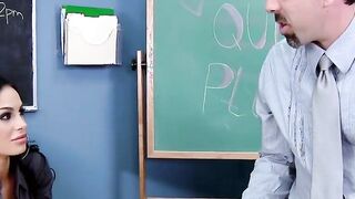Brazzers - Long Melons at School- Dirty Teacher Angelina Valentine gets Pound